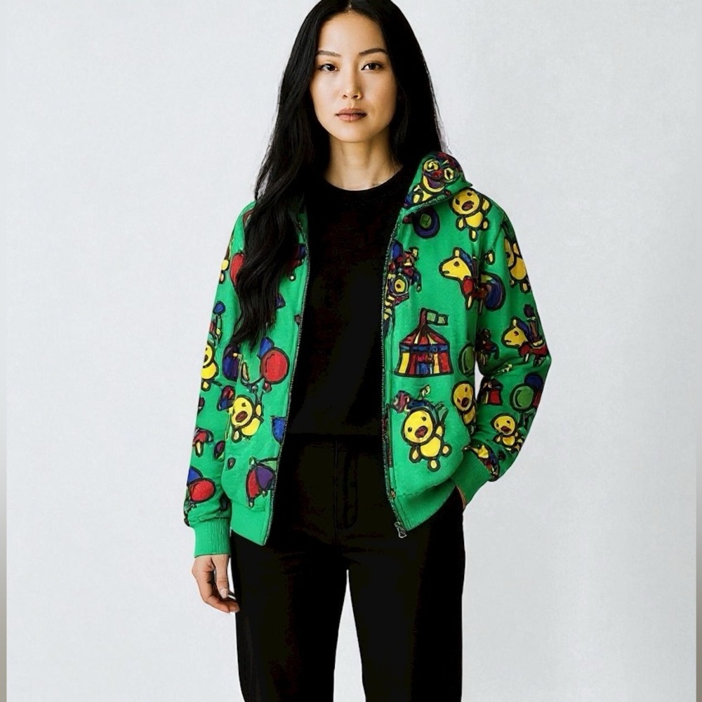 ⭐️ Rare SUGARMAN Circus Carnival print Streetwear jacket Hong Kong Size 2